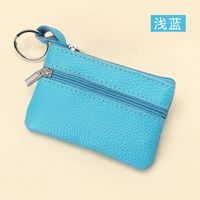 Mini Coin Purse Bus Card Holder Creative Korean Zipper Multi-function Key Bag sku image 9