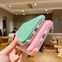 Simple Candy Color Transparent Protective Cover Wholesale Nihaojewelry main image 5