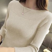 Sweaters & Cardigans Simple Style Solid Color main image 1
