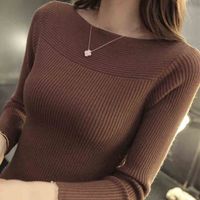 Sweaters & Cardigans Simple Style Solid Color main image 5