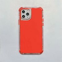 Simple Candy Color Transparent Protective Cover Wholesale Nihaojewelry main image 6