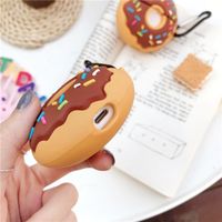 Creative Donut  Airpods Pro Bluetooth Wireless Earphone Case 2/3 Generation Silicone Drop-resistant Soft Case Applicable main image 2