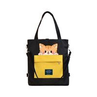 Women's Cute Animal Canvas Shopping Bags main image 5