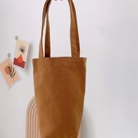 Women's Simple Style Solid Color Shopping Bags sku image 1