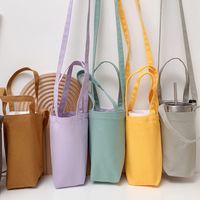 Women's Simple Style Solid Color Shopping Bags main image 5