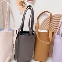 Women's Simple Style Solid Color Shopping Bags main image 4