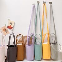 Women's Simple Style Solid Color Shopping Bags main image 2