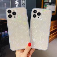 Simple Style Heart Shape Flower Butterfly Plastic Phone Cases main image 4