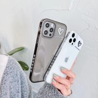 Fashion Heart Shape Solid Color Tpu   Phone Cases main image 5