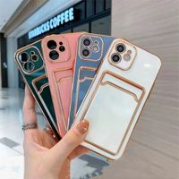 Fashion Solid Color Tempered Glass Phone Cases main image 1