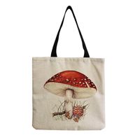 Women's Fashion Mushroom Shopping Bags sku image 8