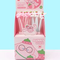 Cute Cartoon Shape Silicone Gel Pen Wholesale sku image 2