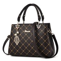Women's Large Spring&summer Pu Leather Classic Style Diana Bag Handbag sku image 2