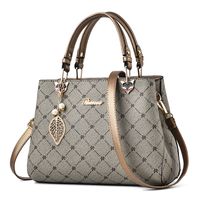 Women's Large Spring&summer Pu Leather Classic Style Diana Bag Handbag sku image 5