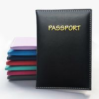 Unisex Solid Color Pu Leather Open Wallets main image 4