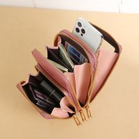 Women's All Seasons Pu Leather Classic Style Phone Wallet main image 5