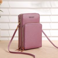 Frau Alle Jahreszeiten Pu-leder Klassischer Stil Handy-wallet sku image 6