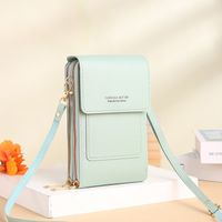 Women's All Seasons Pu Leather Classic Style Phone Wallet sku image 3