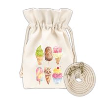 Women's Preppy Style Streetwear Fruit Canvas Shopping Bags sku image 3