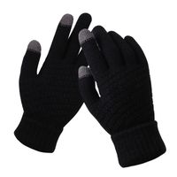Women's Fashion Solid Color Polyacrylonitrile Fiber Gloves 1 Pair main image 5