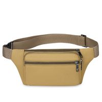 Men's Classic Style Solid Color Oxford Cloth Waist Bags main image 1
