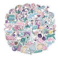 Children's Stickers Wholesale More Than 50 Small Size Stickers Cute Cartoon Graffiti Water Cup Luggage Waterproof Stickers main image 3