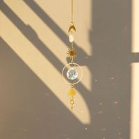 Simple Style Star Butterfly Artificial Crystal Copper Suncatcher Wind Chime Artificial Decorations sku image 4