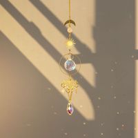 Simple Style Star Butterfly Artificial Crystal Copper Suncatcher Wind Chime Artificial Decorations sku image 2