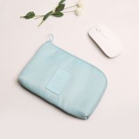 Women's Basic Solid Color Nylon Travel Bags sku image 9
