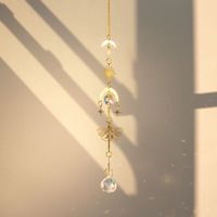 Simple Style Star Butterfly Artificial Crystal Copper Suncatcher Wind Chime Artificial Decorations sku image 8