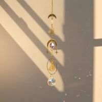 Simple Style Star Butterfly Artificial Crystal Copper Suncatcher Wind Chime Artificial Decorations sku image 7