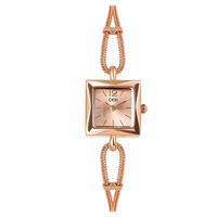 Casual Square Jewelry Buckle Quartz Women's Watches sku image 4