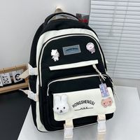 2023 New Early High School Student Schoolbag Man And Woman Cartoon Opening Season Travel Backpack Large Capacity Wholesale main image 5