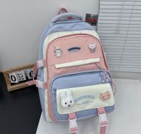 2023 Nueva Mochila Escolar Para Estudiante De Secundaria Para Hombre Y Mujer, Mochila De Viaje De Temporada De Apertura De Dibujos Animados De Gran Capacidad Al Por Mayor sku image 3