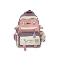2023 New Early High School Student Schoolbag Man And Woman Cartoon Opening Season Travel Backpack Large Capacity Wholesale main image 4