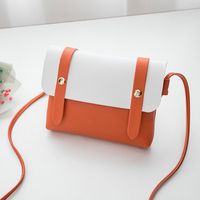 Women's All Seasons Pu Leather Solid Color Elegant Square Magnetic Buckle Square Bag sku image 4