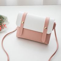 Women's All Seasons Pu Leather Solid Color Elegant Square Magnetic Buckle Square Bag sku image 5