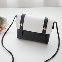Women's All Seasons Pu Leather Solid Color Elegant Square Magnetic Buckle Square Bag sku image 3