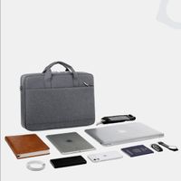 Unisex Business Solid Color Oxford Cloth Waterproof Anti-theft Briefcases main image 2