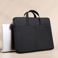 Unisex Business Solid Color Oxford Cloth Waterproof Anti-theft Briefcases sku image 5