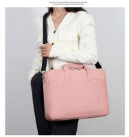 Unisex Business Solid Color Oxford Cloth Waterproof Anti-theft Briefcases main image 3