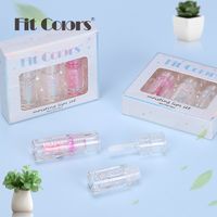 Casual Multicolor Solid Color Glass Lip Gloss main image 3