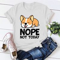 Women's T-shirt Short Sleeve T-shirts Printing Streetwear Dog main image 3