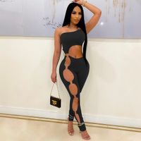 Women's Daily Sexy Solid Color Backless Jumpsuits main image 2