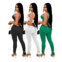 Women's Daily Sexy Solid Color Backless Jumpsuits main image 5