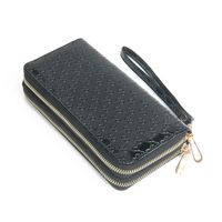 Women's Solid Color Pu Leather Zipper Wallets main image 5