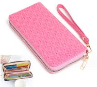 Women's Solid Color Pu Leather Zipper Wallets sku image 3