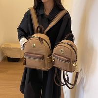 Color Block Casual Daily Shopping Women's Backpack main image 3