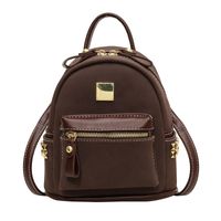 Color Block Casual Daily Shopping Women's Backpack sku image 2