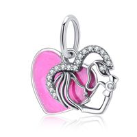 Simple Style Heart Shape Sterling Silver Polishing Jewelry Accessories sku image 7